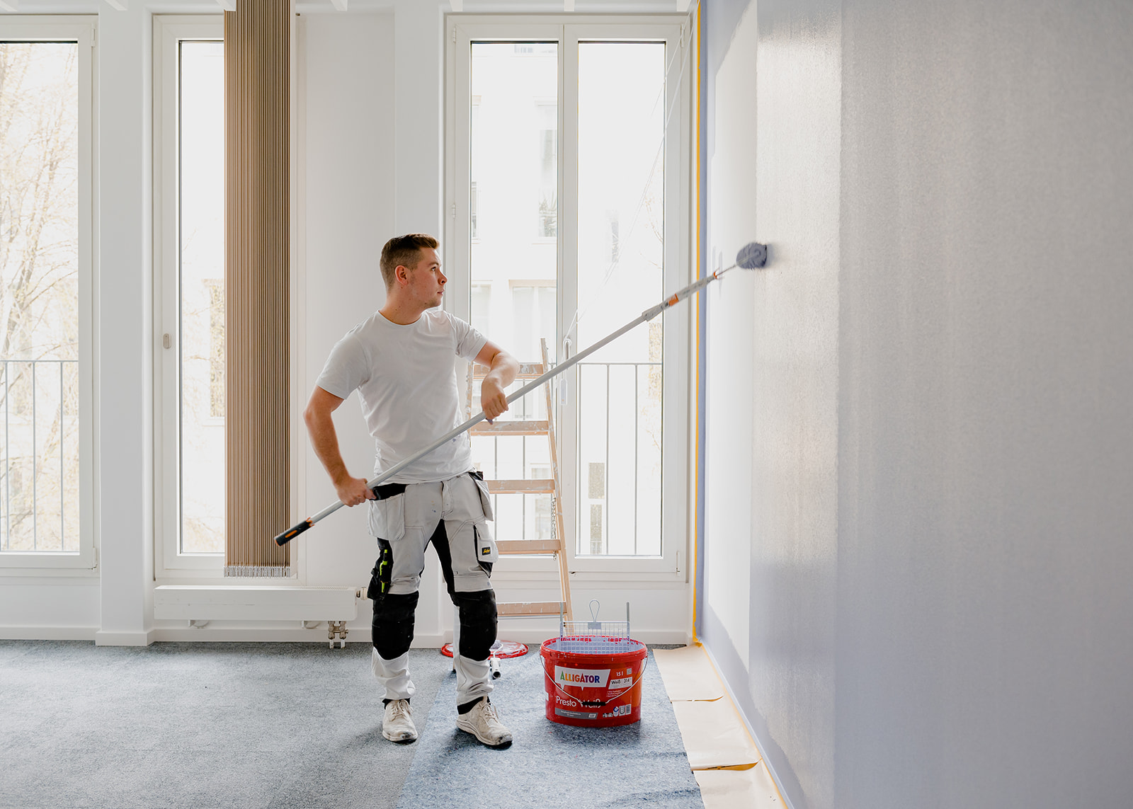 Arbeiten im Malerhandwerk